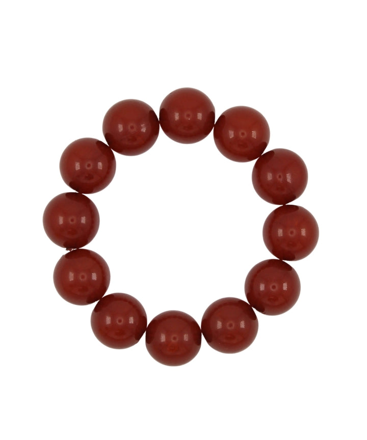 Golden Stella Colored Ball Bracelet in Brown