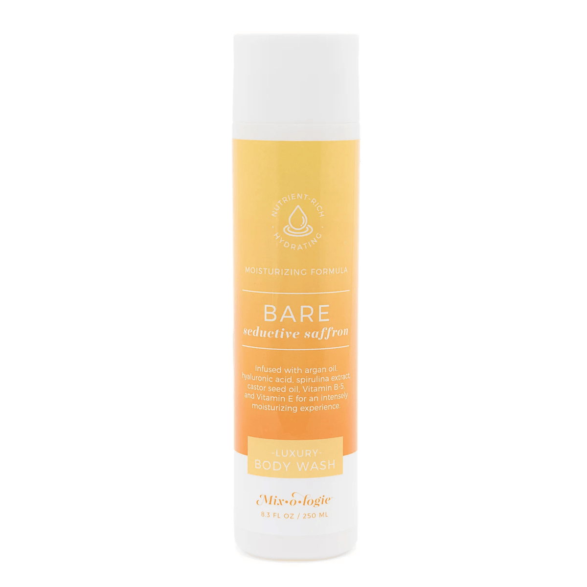 Bare (Seductive Saffron) Luxury Body Wash 250mL *Final Sale - Lavish Boutique Accessories