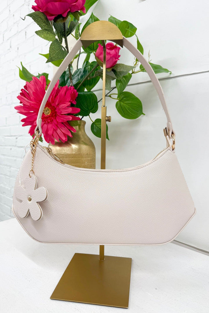 Beige Shoulder Bag - Lavish Boutique 250 Bags - Purses