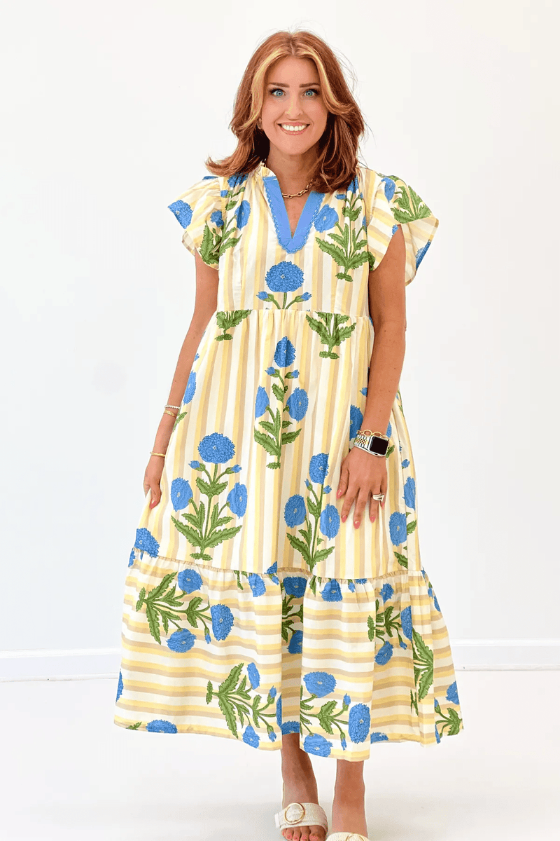 Striped Maxi Dress*FINAL SALE*