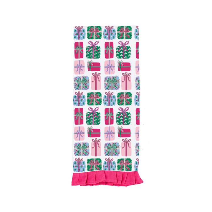 Mary Square Wrapped In Cheer Tea Towel
