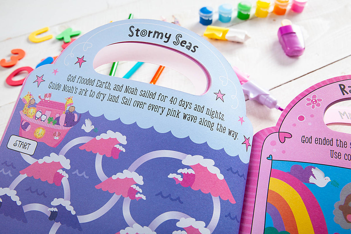Broadstreet My Pretty Pink Bible Activity Book book cover 4