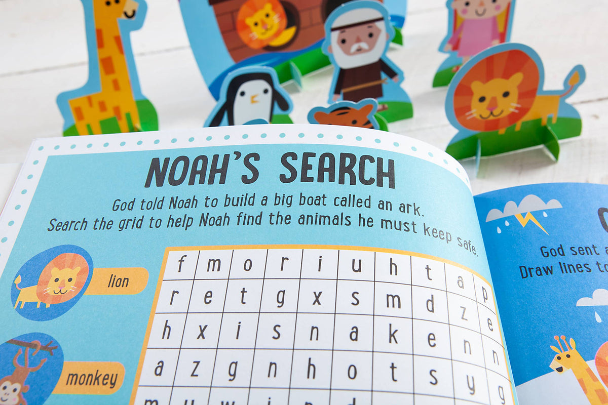 Broadstreet My Bible Stories Sticker Activity Book book cover 4