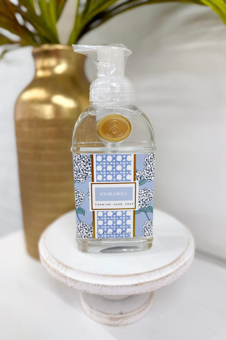 Hydrangea scented foaming hand soap, 15oz