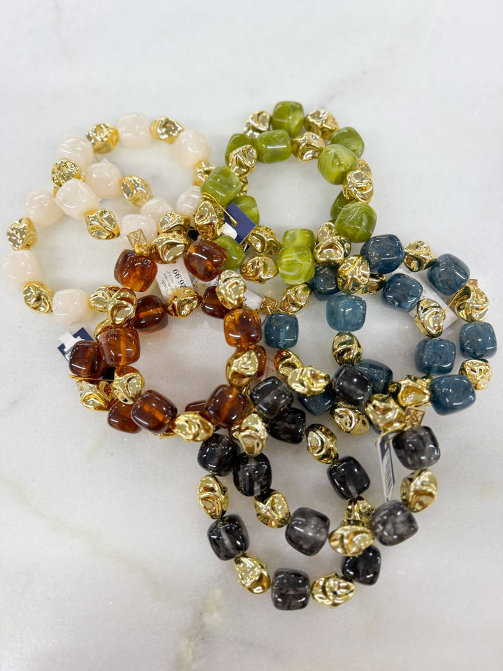 Lyla Multi Beaded Bracelet - Lavish Boutique09-JEWELRY