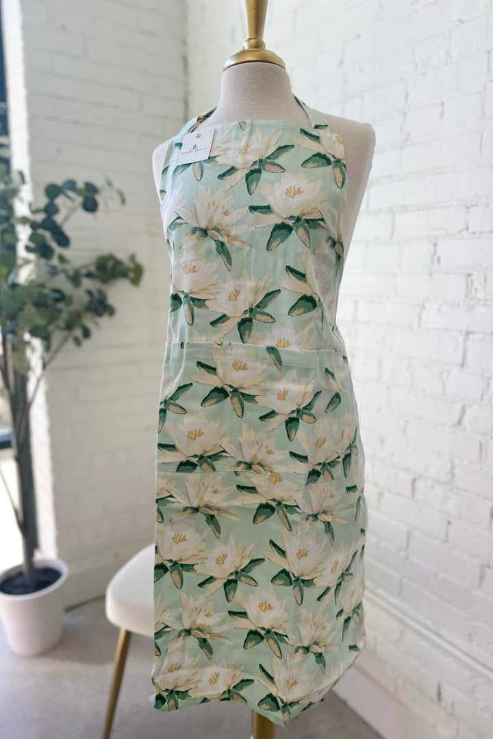 Magnolia Mint Apron - Lavish Boutique 310 Home - Gift