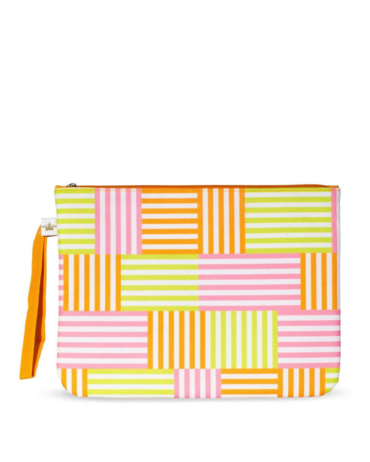 Multi Freeport Stripe Wet and Dry Bag - Lavish Boutique Accessories