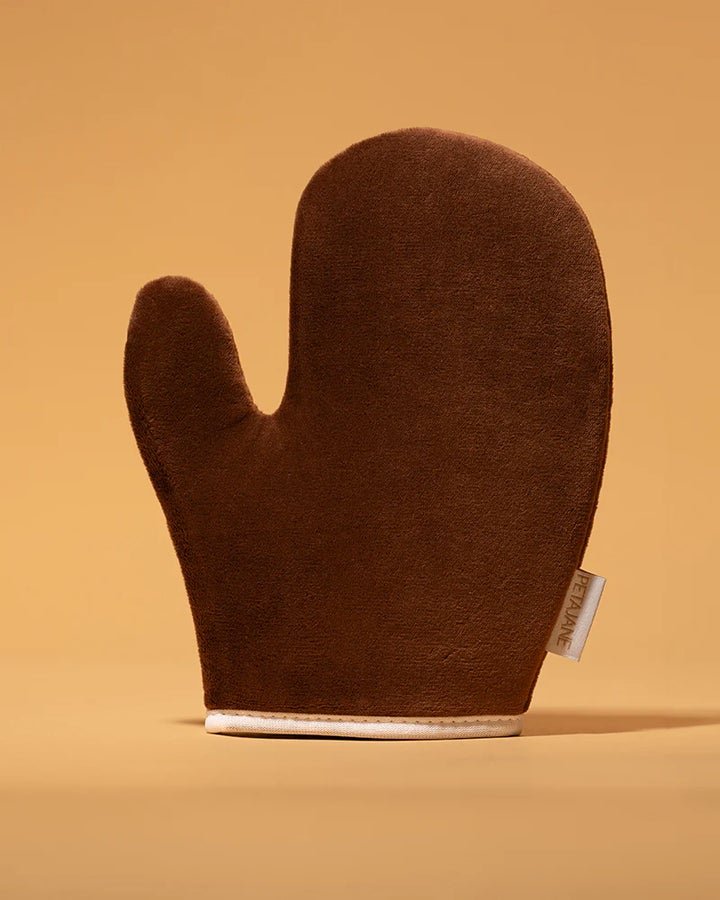 Self tanning application mitt