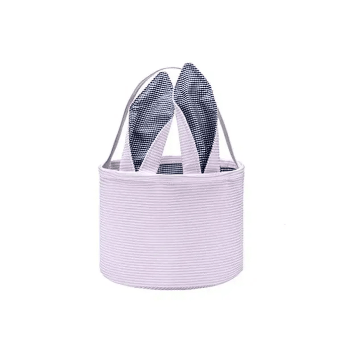 Pink Easter Bunny Ears Basket - Lavish Boutique 310 Home - Gift