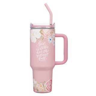 Pink God Is Within Tumbler - Lavish Boutique310 Home - Gift