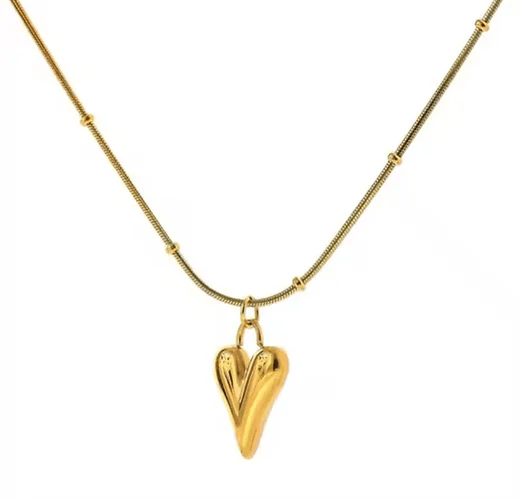 Sam Heart Necklace - Lavish Boutique Accessories