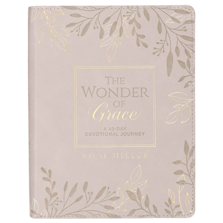 The Wonder of Grace, a 40-day devotional journey book