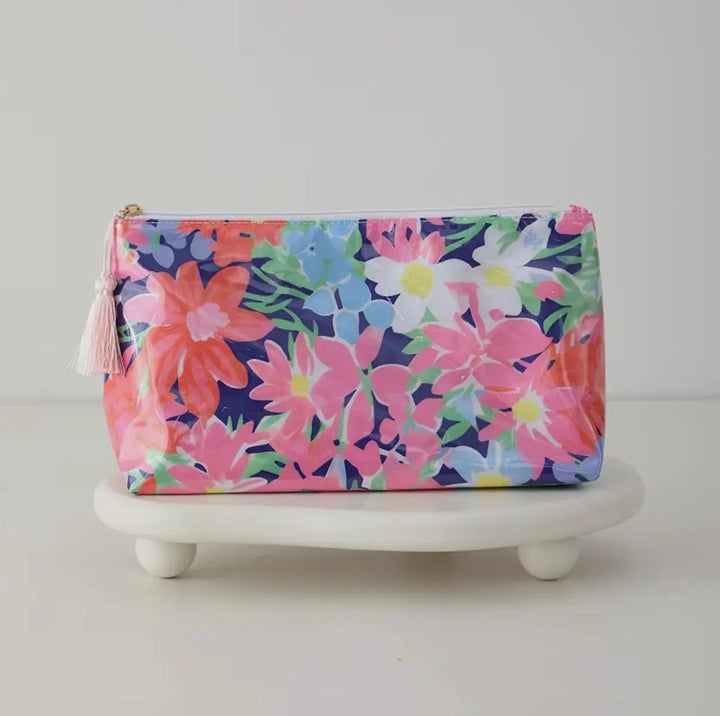 Waterproof Small Cosmetic Bag Garden Getaway - Lavish Boutique Accessories