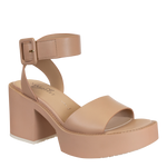 NAKED FEET - ICONOCLAST in ROSETTE Heeled Sandals