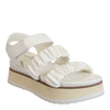 NAKED FEET - SENSOR in CHAMOIS Platform Sandals