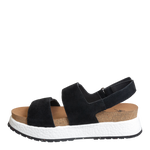OTBT - WANDERING in BLACK Platform Sandals