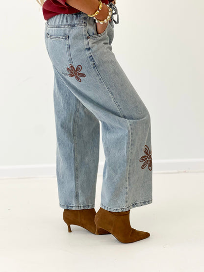 Mittoshop Flower Detail Pants