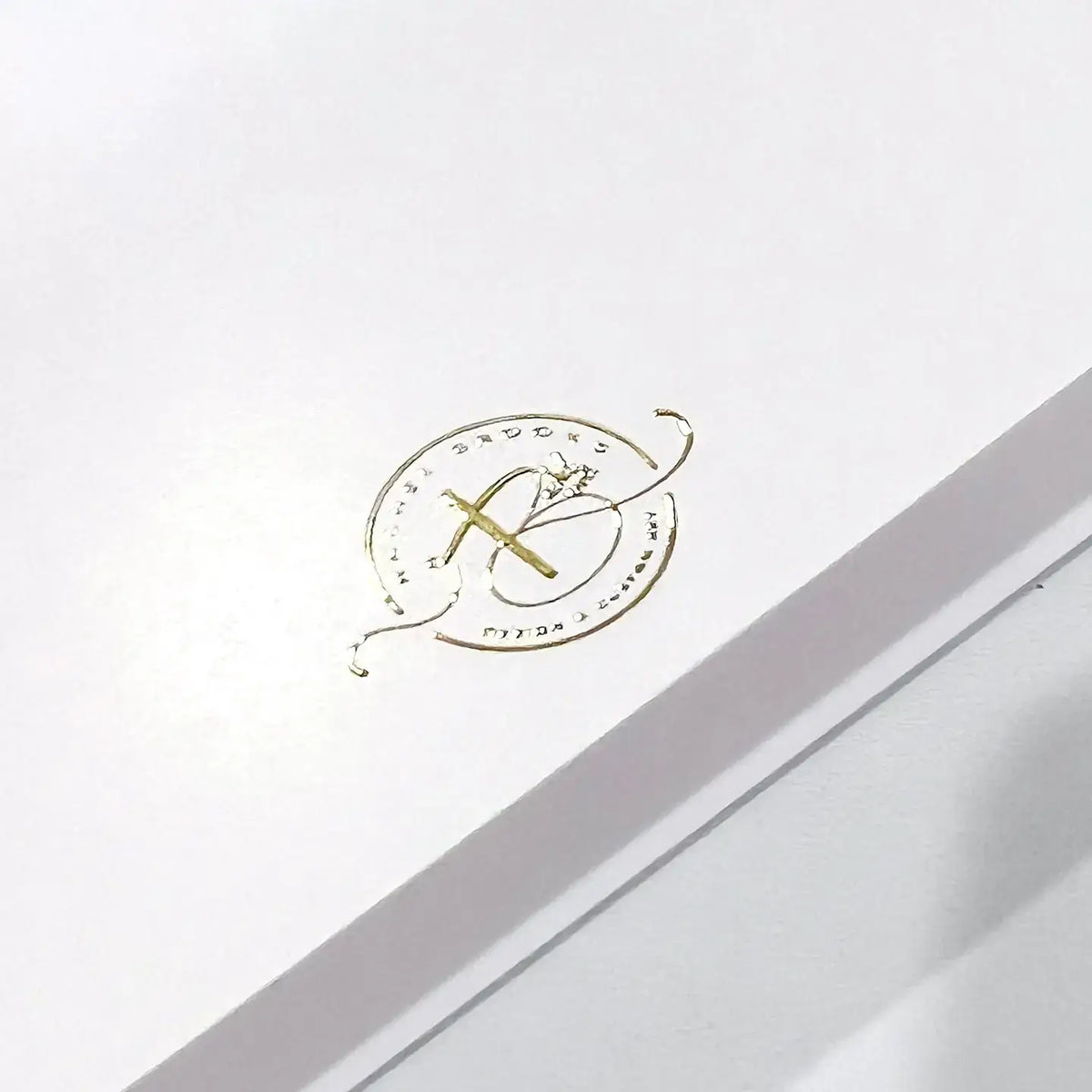 Rachel Brooks Gold Foil Angel of Peace Folded Notes