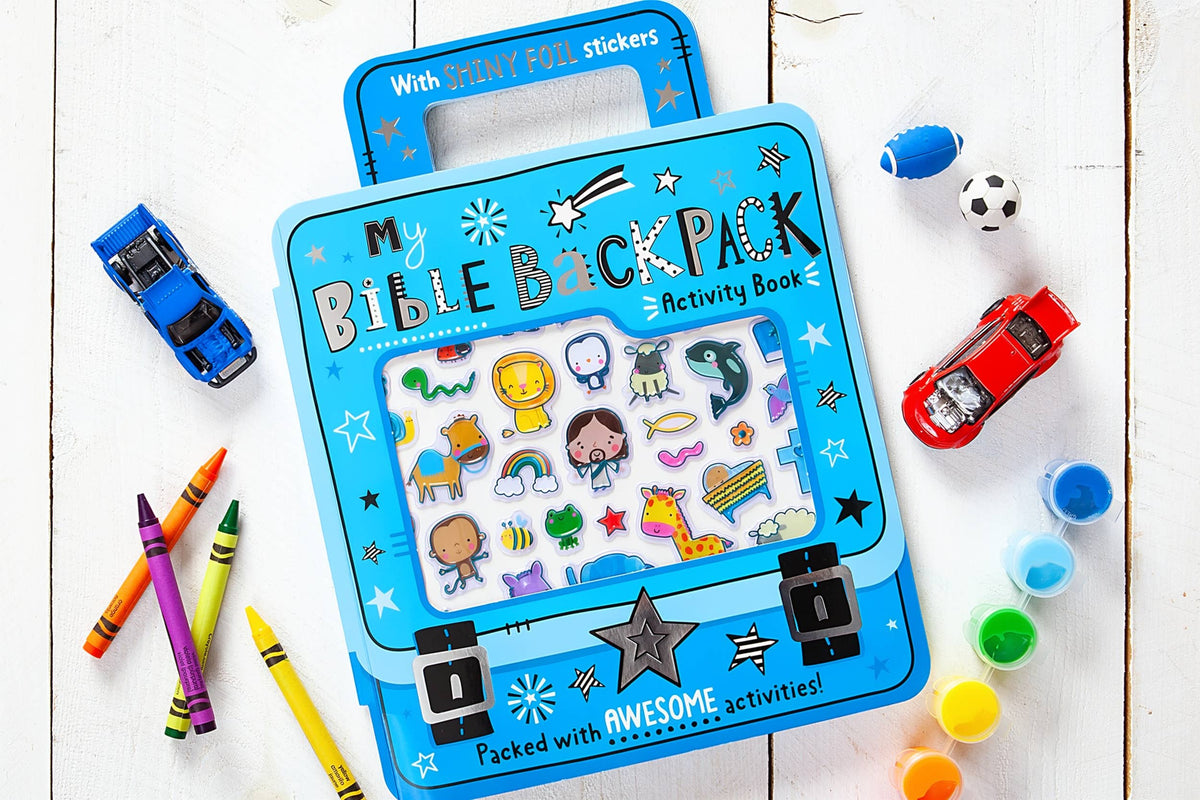 Broadstreet My Bible Backpack Activity Book book cover 1