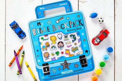Broadstreet My Bible Backpack Activity Book book cover 1