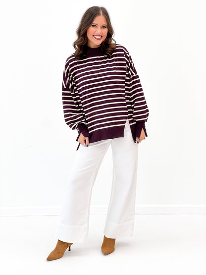 Risen High Rise Ankle Wide Pants