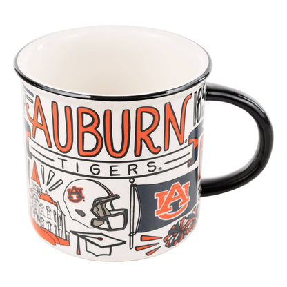 Glory Haus Auburn Collage Campfire Mug - Lavish Boutique
