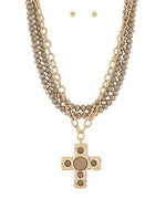 Taupe/Gold
