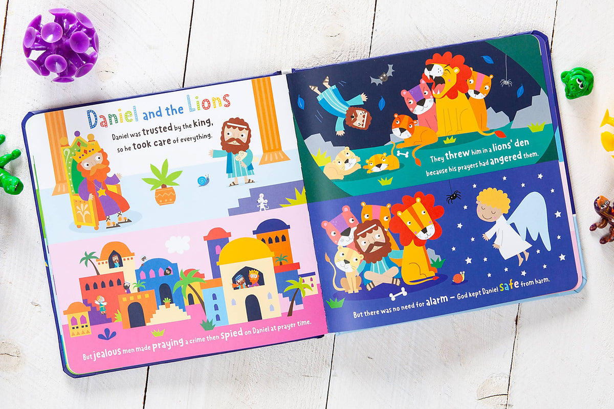 Broadstreet Favorite Bible Stories Toddler Bible book cover 2