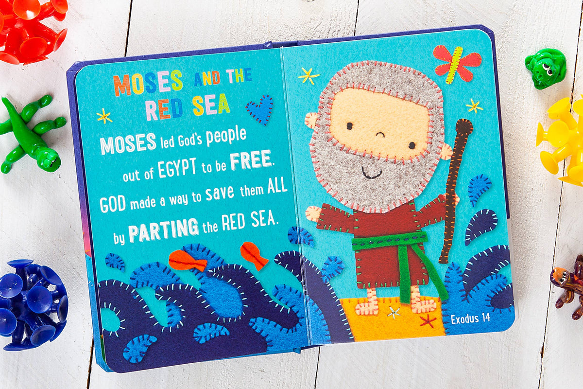 Broadstreet My First Bible Stories Baby Bible book cover 2