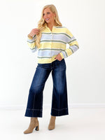 Butter Multi Stripe