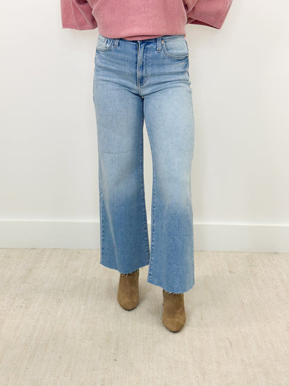Just Black Scissor Cut Wide Leg Jeans
