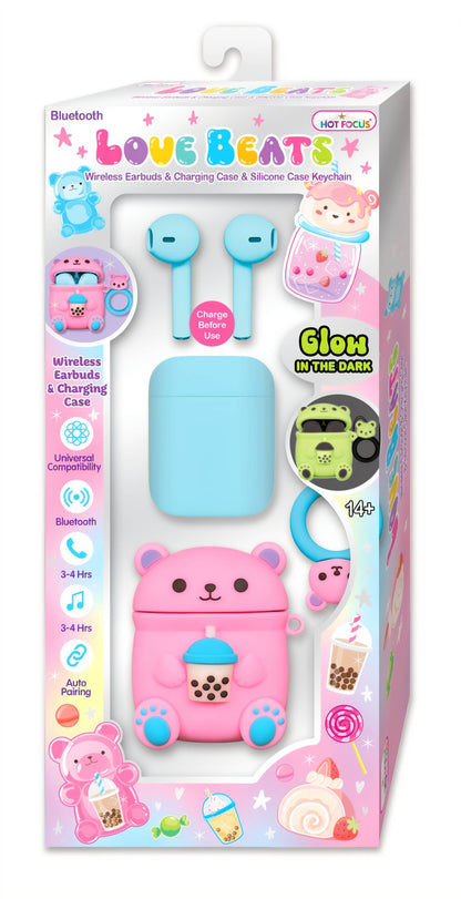 Hot Focus Gummy Bear Love Beats Wireless Earbuds