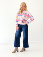 Light Pink Multi Stripe