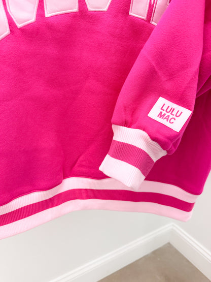 LuLu Mac Social Society Crew Neck Sweatshirt