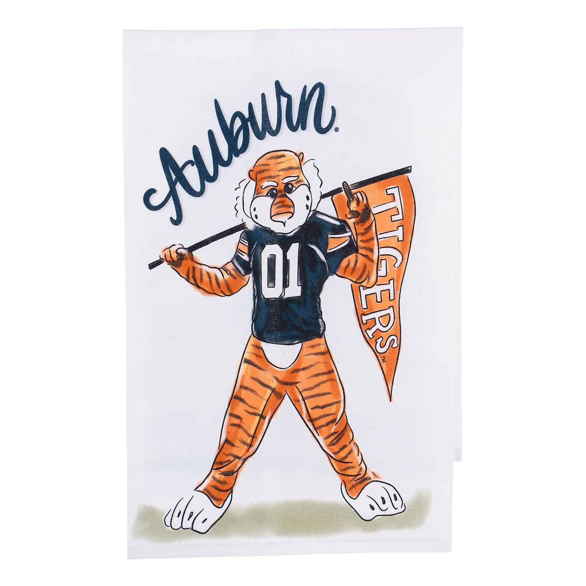Glory Haus Auburn Mascot Tea Towel - Lavish Boutique