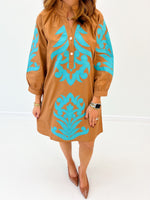 Toffee/Turquoise