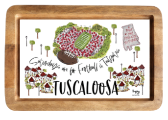 Happy by Rachel Tuscaloosa Tailgate Board