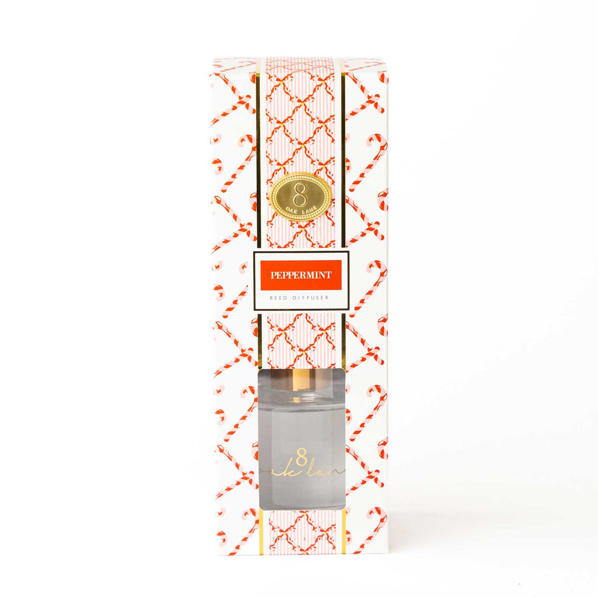 8 Oak Lane Peppermint Candy Cane Reed Diffuser