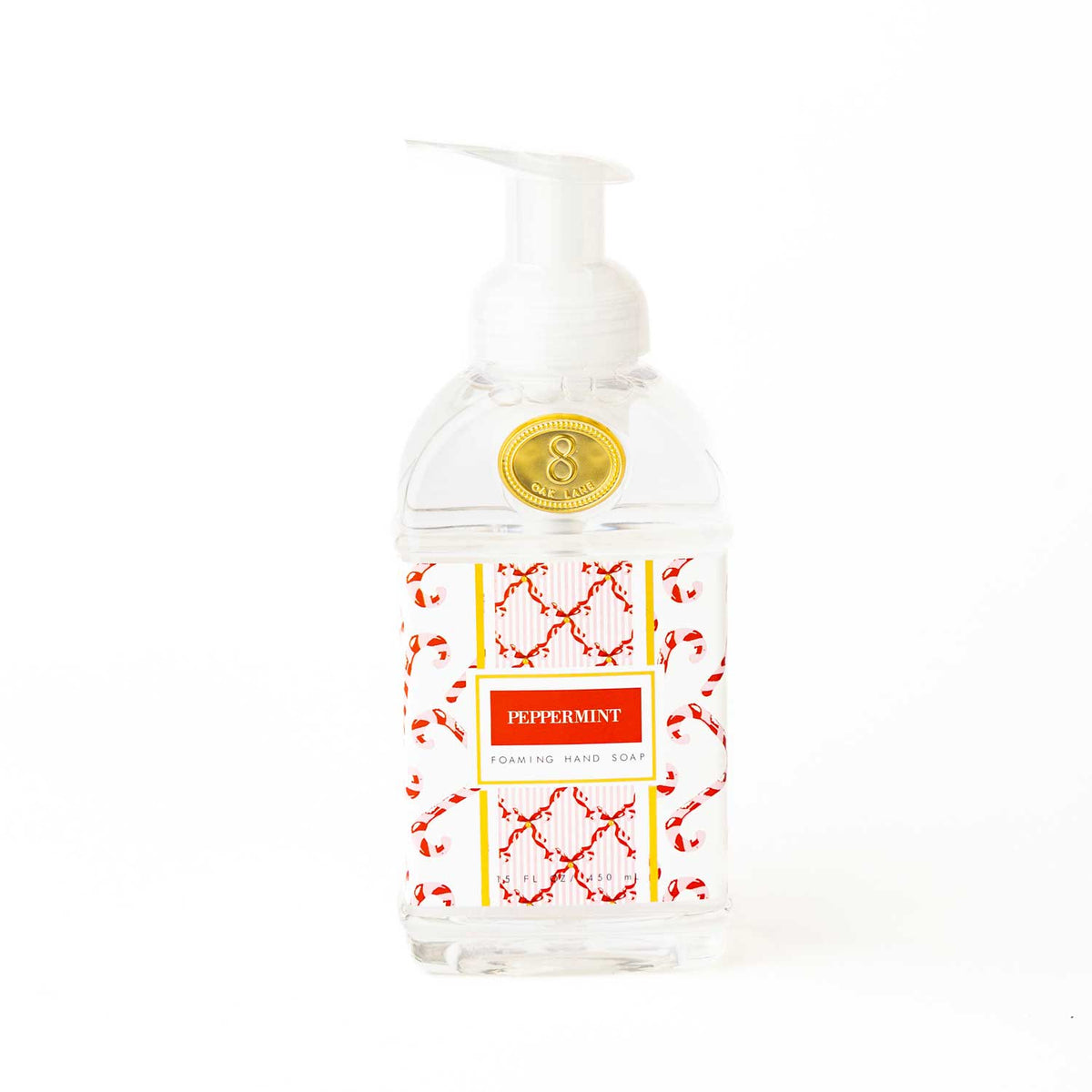8 Oak Lane Peppermint Candy Cane Foaming Hand Soap