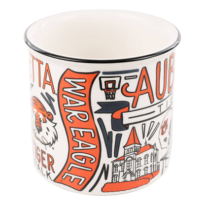 Glory Haus Auburn Collage Campfire Mug - Lavish Boutique