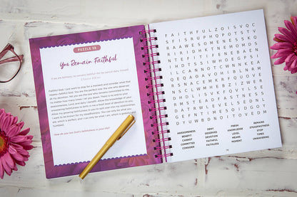Broadstreet 100 Days of Prayer for Women Word Search Devotional book cover 2