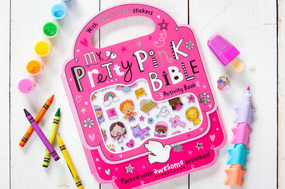 Broadstreet My Pretty Pink Bible Activity Book book cover 1