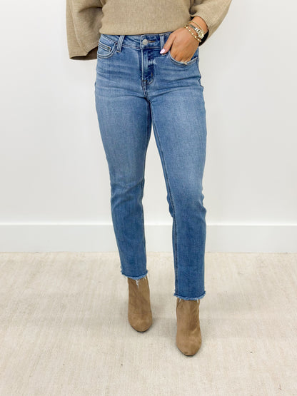 Vervet 5 Steps To Heaven Mid Rise Crop Pant