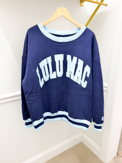 LuLu Mac Social Society Crew Neck Sweatshirt