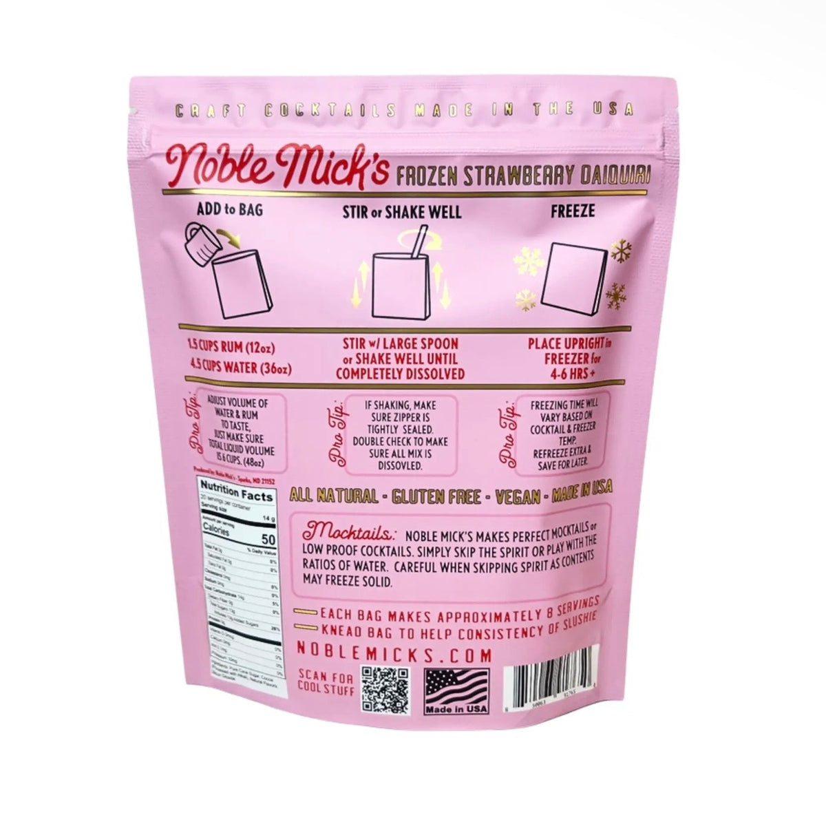 Noble Micks Frozen Cocktail Mix