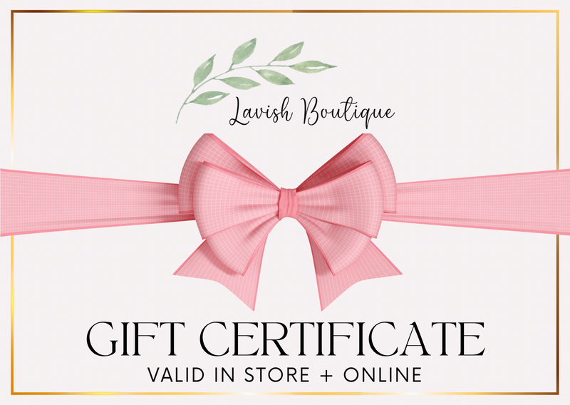 Lavish Boutique Gift Card