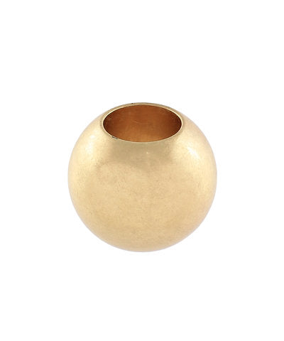 Golden Stella 35MM Ball Scarf Enhancer in Worn Gold
