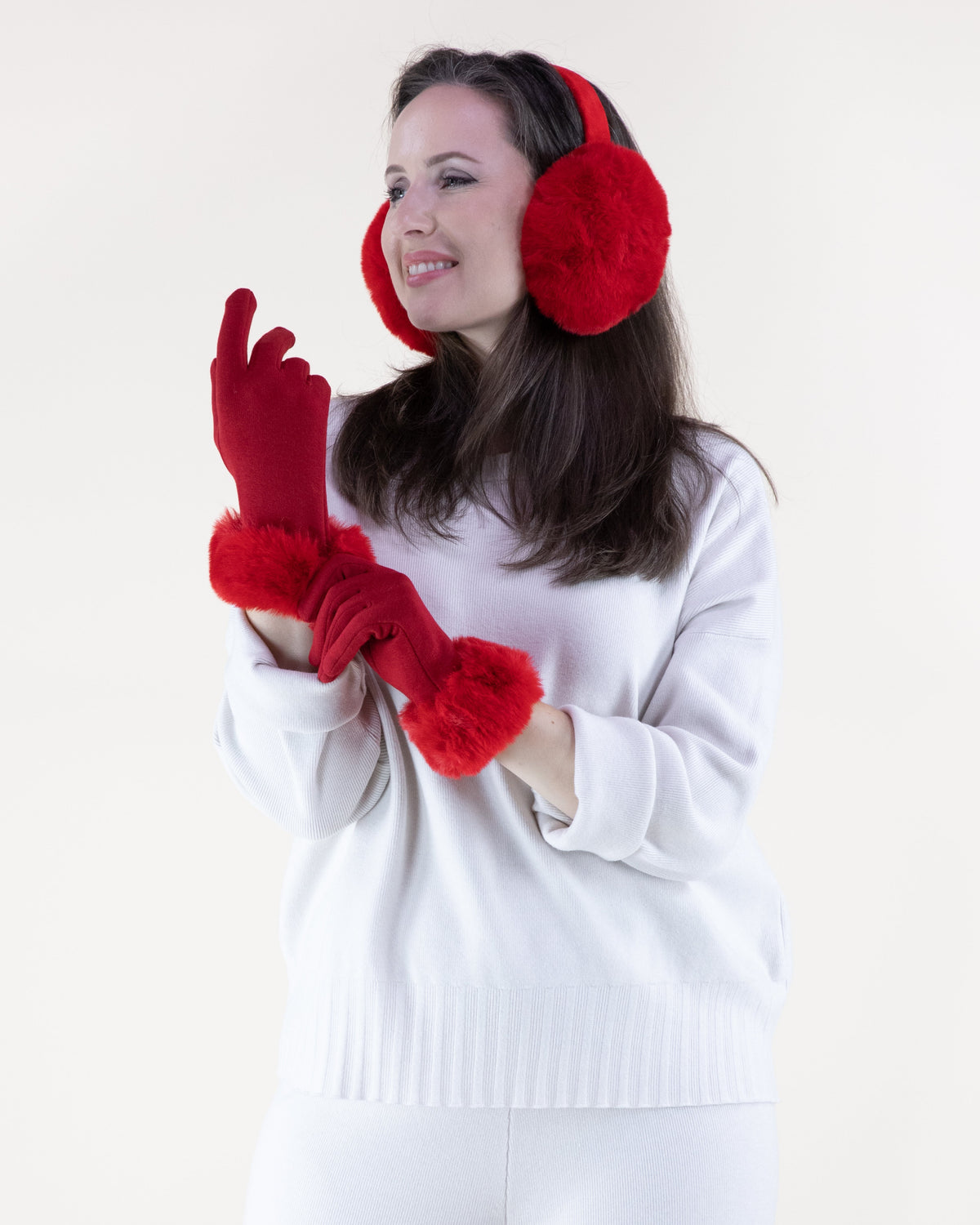 Original USA Faux Fur Ear Muffs