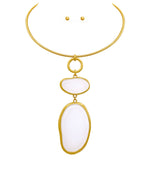 White/Vintage Gold