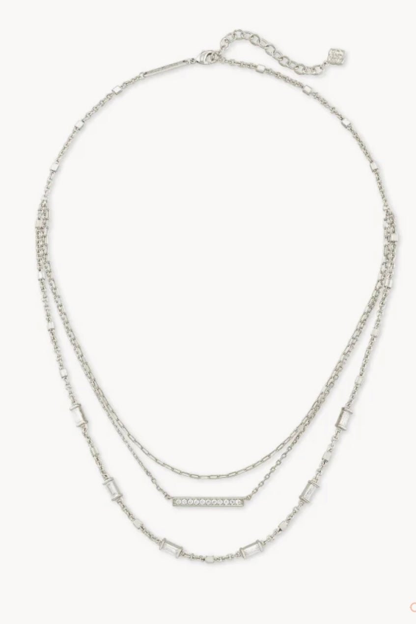 Addison Multi Strand Necklace RHD - Lavish Boutique09-JEWELRY